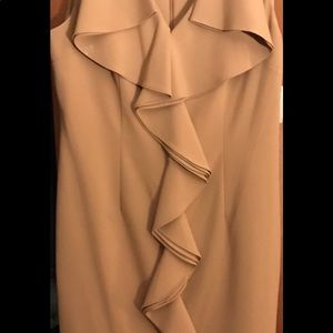 Calvin Kline tan dress size 12
